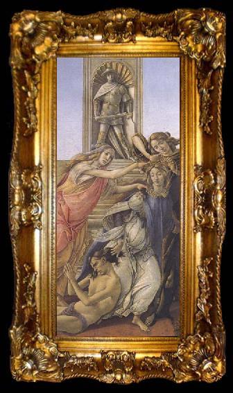 framed  Sandro Botticelli Calumny, ta009-2